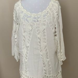 Chico’s Top, Off White, Sz 2